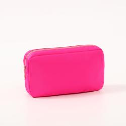 Hot Selling waterproof wedding small bags for cosmetic pouch bag makeup mini pouch with zipper small pink pouch