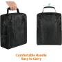 Gelory Custom Golf Shoe Bag Travel Shoes Organizer Durable Zipper Breathable Mesh Sport Shoe Carrier Bags with Side Pockets