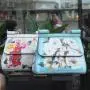 2024 top selling luxury women's handbag for set printing ladies bags colorful chicken tracks female bags factory direct sales