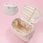 ZF375 New PU Cosmetic Bag Ladies Fashion Portable Travel Wash Handbag Waterproof Makeup Storage Bag