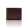 Custom size men leather wallet rfid blocking mens leather card wallet with coin purse