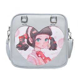 High Quality PU Leather Women Crossbody Shoulder Bag Ita Handbag Ita Tote Bag Custom Design
