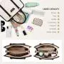 LOVEVOOK Custom logo PU Leather Work Tote Shoulder Bags for Shopping Date Crossbody Bag Purses and Handbags for Women