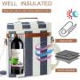 3 Wine Carton Bag Wine Dispenser Travel Cooler Bag  In Box Dispenser Wine Color Purse And Shoe Set