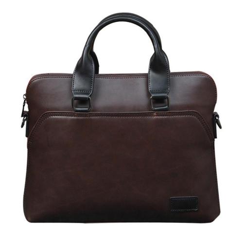 ZWY318 Daily Vintage Men Genuine Leather Briefcase Wholesale Practical Multi-compartment Laptop Bag Hot Selling Business Handbag