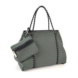 2021 Summer New Design Neoprene Beach Bag Large Capacity Neoprene Perforated Neoprene waterproof Tote Bag