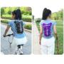 ZF139 Outdoor Nylon Running Backpack Safety Reflective Sports Shoulder Bag Water Bag Cycling Hiking Climbing Bag