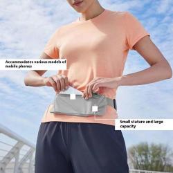 ZWY160 Wholesale New Fashion Sports Fanny Pack for Men Women Polyester Lightweight Outdoor Running Cycling Cell Phone Waist Bag