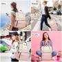Lovevook 2021 Teenager Girls Boys Back pack 14/15.6/17 Inch Travel Laptop Bag with USB Charging Port Women School Backpacks Bags