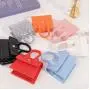2024 Wholesale Fashion Handle Kid Jelly Mini Bag Handbag With Removable Shoulder Strap