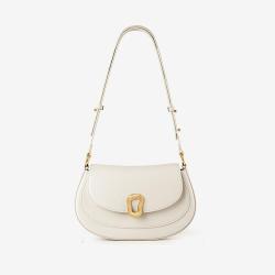2024 Trendy New Mini Metal Buckle Womens Shoulder Bag OEM ODM Purses And Handbags Fashion Custom Logo Vegan Ladies Shoulder Bags