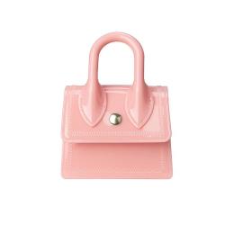2024 Wholesale Fashion Handle Kid Jelly Mini Bag Handbag With Removable Shoulder Strap