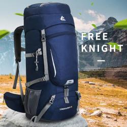 XL036 Nylon Night Reflective Strip Outdoor Climbing Hiking Backpack Sports Travel Nylon Shoulder Bag Backpack