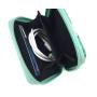 Ins style Holographic leather mini pouch bag custom printing designer wallet for girls