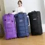 OEM Large Capacity Foldable Oxford Carry On Hand Luggage Suitcases Consignment Trolley Case Travel Bag with Wheels