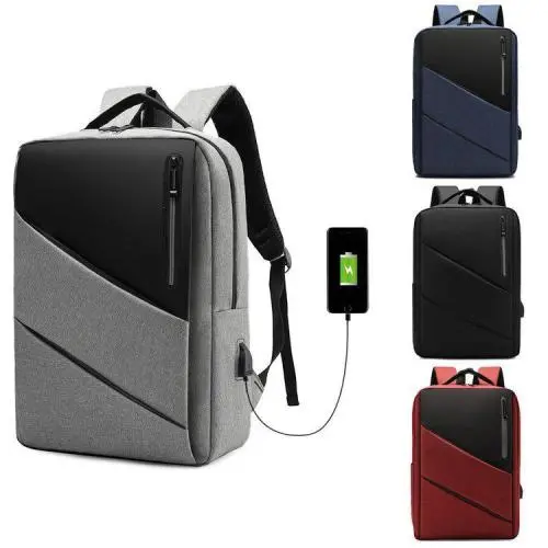 KBW515 Hot Selling USB Charging Shoulder Laptop Bag Men Business Backpack Computer Bag Waterproof Travel Shoulder Backpack