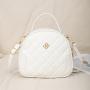 Fashion Fancy Round Small Ladies Handbag Solid Color Single Shoulder Crossbody Bags Female