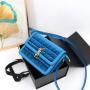 Top product fashion small square ladies bag quality crossbody bag for girls top selling super fiber leather side bag 20 cm
