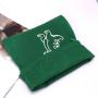 Reusable Organic Custom Logo Printing Green Pink Cotton Toy Balloon Packaging Drawstring Dust Bag Promotion Muslin Pouch