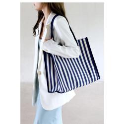 ZF355 Shopping Bag Large Capacity Eco Friendly Women's Tote Bag Customized Printed LOGO Lifestyle Weekend Handbag Polyester