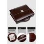 ZWY194 New Fashion Combination Lock Men Briefcase PU Business Daily Portable Waterproof Handbag Wholesale Laptop Shoulder Bag