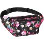 Gelory Retro Belt Bag Custom Logo Fashion Outdoor Sports Running Hiking Waterproof Fanny Packs Waist Bags For Women