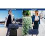 2022 LOVEVOOK Carry on Overnight luggage Bag with Shoe wet pocket Luxury  travel luggage bags for women gym weekender duffel bag