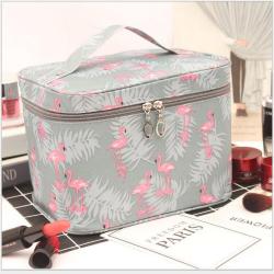 Factory supply travel cute portable waterproof cosmetic storage bag large capacity cosmetic make up cosmetic case