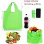 X-Large 50LBS Groceries Bags Eco-friendly Ripstop Machine Washable Sturdy Lightweight Reusable Foldable Shopping Bag
