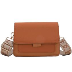 ZR340 2023 Spring New Korean Small Crossbody Small Square Bag Hong Kong Style One Shoulder Broadband Women's Bag