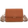 ZR340 2023 Spring New Korean Small Crossbody Small Square Bag Hong Kong Style One Shoulder Broadband Women's Bag