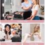 Hot Sale Travel Glitter Toiletry Bags Transparent PVC Cosmetic Bag Clear Makeup Pouch Bag for Beauty Customize Waterproof