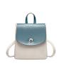 Factory Wholesale Hasp Pocket Women Fashion Real Leather Backpack