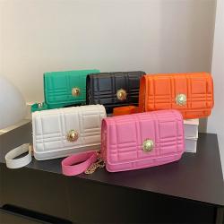 2023 New Small Square Designer Shoulder Bags Simple Fashion Sac A Main Crossbody Bag Ladies Chain Cover Style Women Sling Bags
