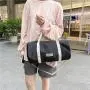 HR636 INS Yoga Exercise Handbag Casual Women's Nylon Fabric Large Bag Simple and Popular Fresh Solid Color Women's Fitness Bag