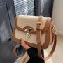Fashion Shoulder Underarm small bags for women young ladies Pure Casual Color Elegant Handbags PU Leather cute crossbody Bags