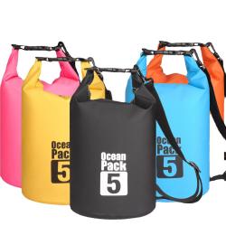 KBW564 Hot Sale Outdoor Travel Sports Swimming Waterproof Bag Pvc Clip Mesh Backpack Rafting Mobile Phone Waterproof Bag