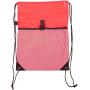 Gelory Waterproof Zipper Gym Sport Fitness Bag Foldable Backpack Drawstring Shop Pocket Hiking Camping Pouch Drawstring Backpack