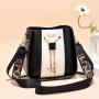 2023 Fashion PU Leather Ladies Shoulder Bags Luxury Trendy Women's Tote Bags
