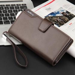 OEM016 New Fashion Men Wallets Casual Wallet Men Purse Clutch Bag Brand Leather Long Wallet Design Hand Bags For Men Phone Purse