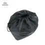 Black Drawstring Cosmetic Quick Pouch Makeup Bag Travel Cosmetic Bag Large Capacity