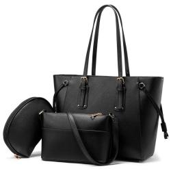 LOVEVOOK dropship hot sale Women Handbags Female Shoulder Crossbody Messenger Bags PU Leather Bag Set for Ladies