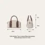 Trendy Leather Small Boston Crossbody Casual Shoulder Bag Handbag for Women Compact Fashion Purse Elegant Mini Chic Everyday Bag