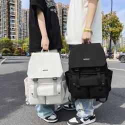 Gelory College Students Nylon Multi-Function Casual Sports Backpacks Waterproof School Bags For High School Teenage Girls