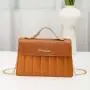 Wholesale Pressure Lattice Portable Small Square Bag 2022 Lady Magnetic Button Handbag Fresh Stylish Pu Leather Shoulder Bag