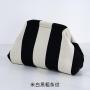 Hot selling women's striped woven versatile cloud beach bag