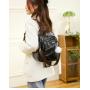 KBW148 2023 New PU Anti-theft Double Shoulder Women Backpack Multifunctional Soft Leather Large Backpack Travel Bag For Ladies