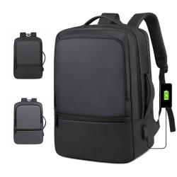 High Quality Large Capacity Men's Backpack USB Laptop Bag Waterproof Business Backpack Commuting and Leisure Fashion