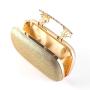 New dress with one shoulder slanted hanging handbag evening bags women's clutch bag