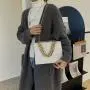 Chains Ladies Designer Bags Pu Ladies Hand Bag Handbags Stone Grain Bolsos Magnetic Button Womens Handbags And Purses RY74001